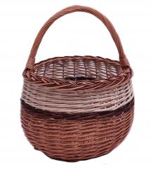 Einkaufskorb rund gesottene Vollweide 