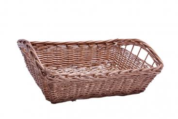 Korbschale Vollweide braun 51cm 