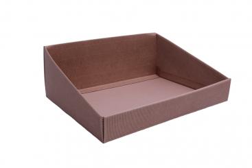 Verpackungsschale aus Karton braun 40x32xh15cm 