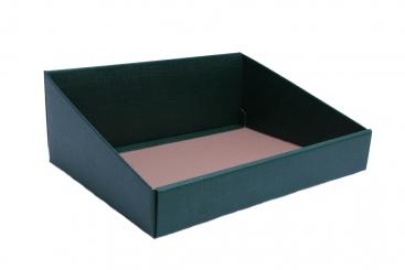 Verpackungsschale aus Karton grün 40x32xh15cm 