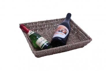 Seegras-Korbschale rechteckig konisch natur 32cm 