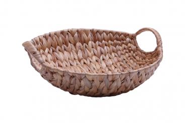 Korbschale Wasserhyazinthgeflecht rund d28cm 