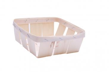 Spankorb natur quadratisch 18cm 