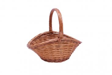 Präsentkorb gesottene Spaltweide 38cm 