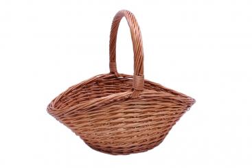 Präsentkorb gesottene Spaltweide 45cm 
