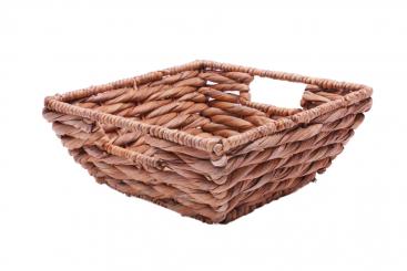 Wasserhyazinth-Korbschale quadratisch 29cm 