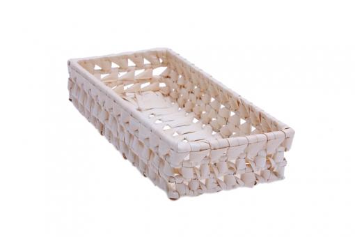 Palmblatt-Schale rechteckig 25cm 